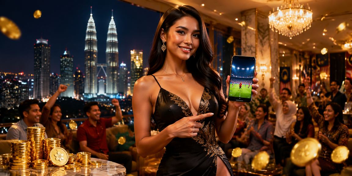 Petaling Jaya user playing online casino on a smartphone with an active bonus