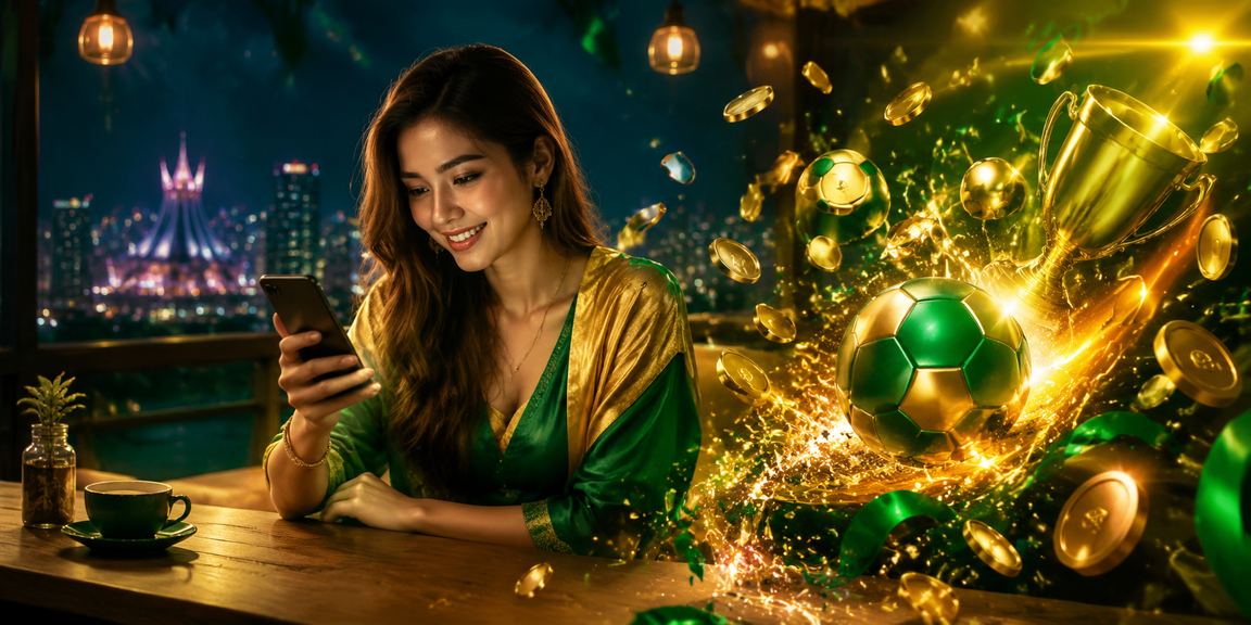 User from Seremban playing online casino via mobile device
